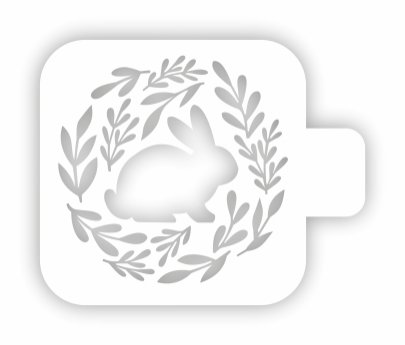 Трафарет кондитерский "Кролик" 9 см