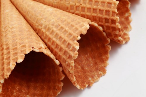 Рожок вафельный 15 см естественный край 5 шт