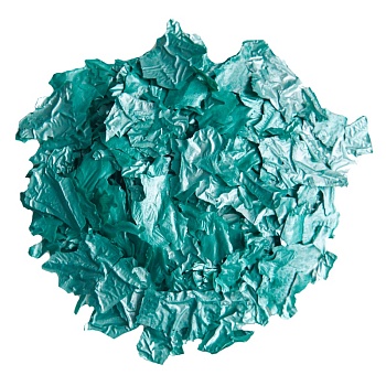 Перламутровые съедобные хлопья Флекс Бирюзовый, 50 гр