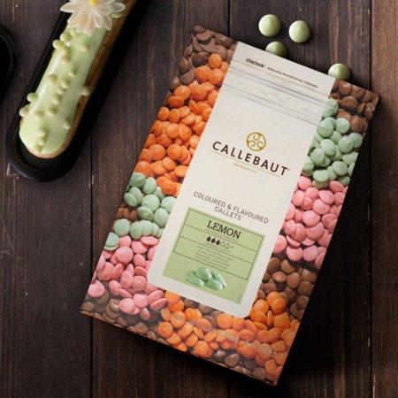 Шоколад Callebaut Lemon со вкусом лимона, 250 гр