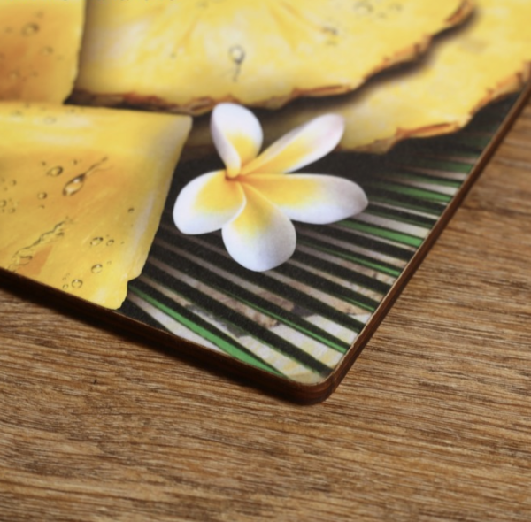 Доска разделочная "Сочный ананас" 27х18 см, дерево