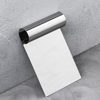 Шпатель кондитерский для выравнивания, металл, 8 см