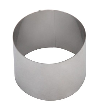 Кондитерская форма Кольцо d-100 h-100 мм (металл 0,8 мм)