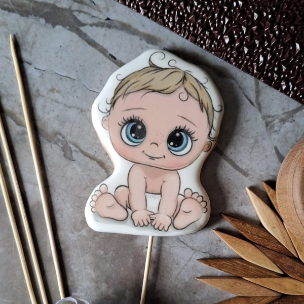 Пряник имбирный "Малыш", 10 см