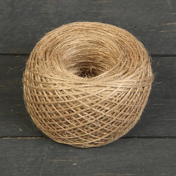 Шпагат джутовый (бечевка) 50 м бобина