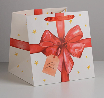 Пакет для торта «For you», 30 × 30 × 30 см