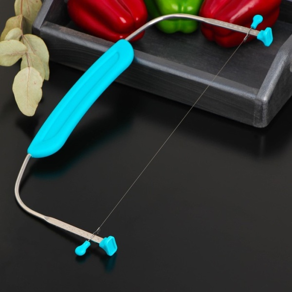 Струна для нарезки бисквита Доляна, 34×17×2,5 см