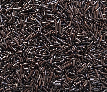 Посыпка шоколадная вермишель, темная, Италия, 50 гр