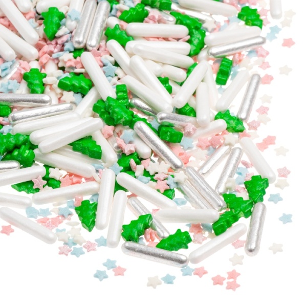 Посыпка кондитерская микс «Новогодняя сказка», 25 гр