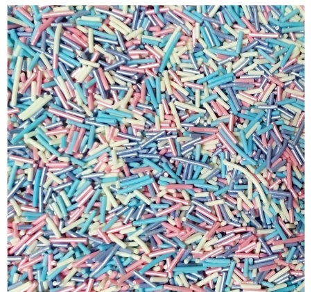Посыпка кондитерская "Вермишель голубая мечта ", микс, 50 гр