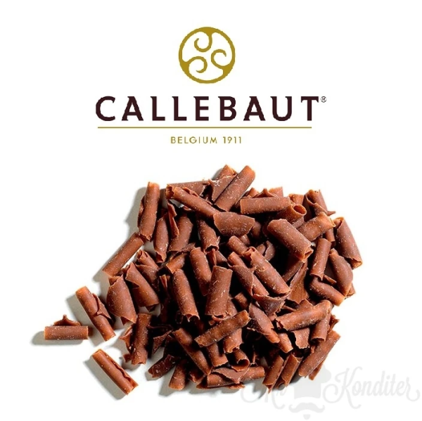 Завитки из молочного шоколада Mona Lisa, Callebaut, 50 гр
