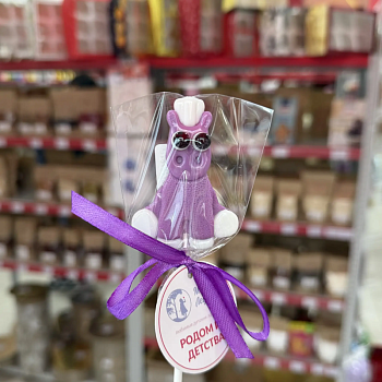 Леденец из изомальта Коняшка, 5 см