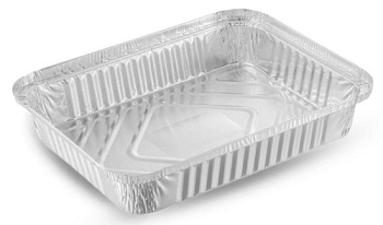 Форма алюминиевая для запекания  прямоугольная 232*173*41 мм, 1040 мл, 1 шт