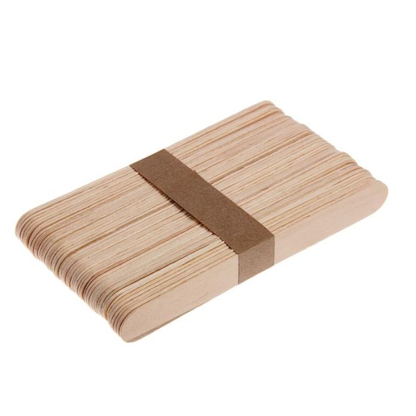 Набор палочек для мороженого 15×1,9 см, 50 шт, дерево