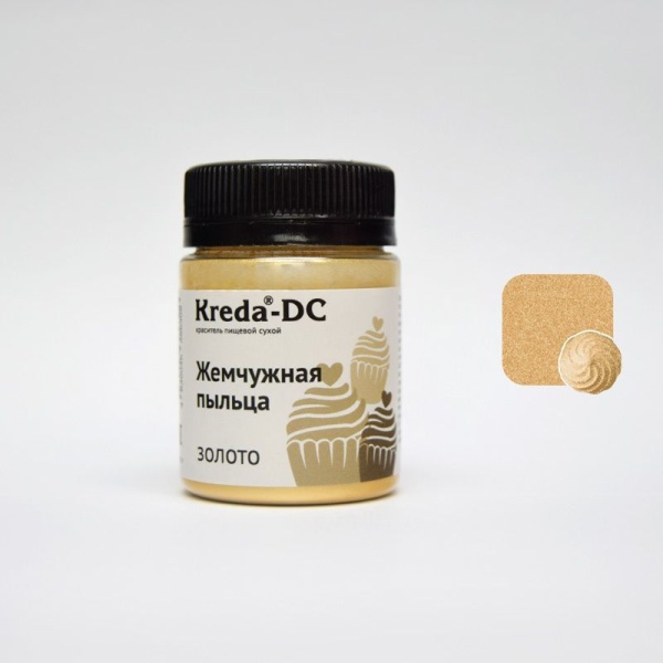 Пыльца жемчужная, KREDA DC,10 золото, 5 гр