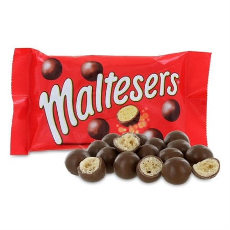 Шоколадные шарики Maltesers, 37 гр