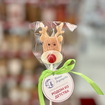 Леденец из изомальта Оленёнок, 5,5 см