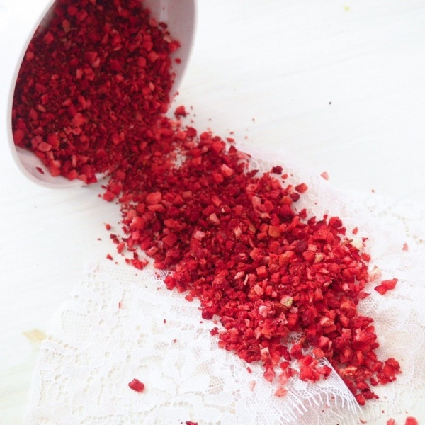 Клубника сублимированная кубик , 15 гр