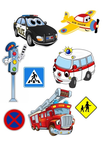 Транспорт спецслужбы №1, картинка на сахарной бумаге