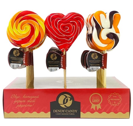 Карамель леденцовая Dendy Candy МИКС , 30 гр