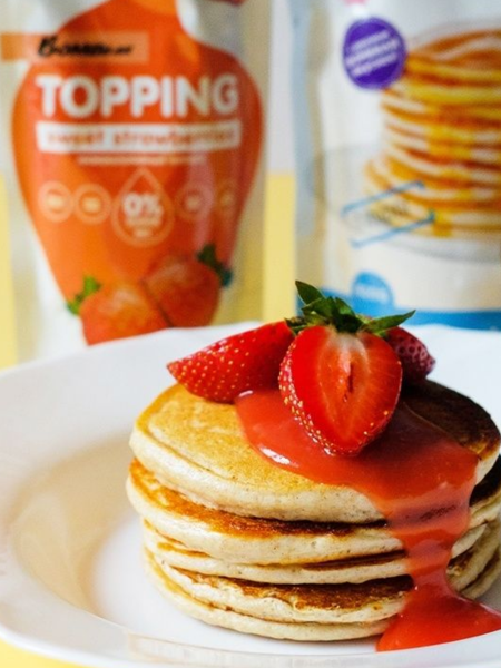 Топпинг низкокалорийный  без сахара Bombbar, Клубника, 240 гр