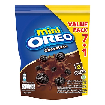 Печенье Oreo Mini Choco, пакет, 73 гр