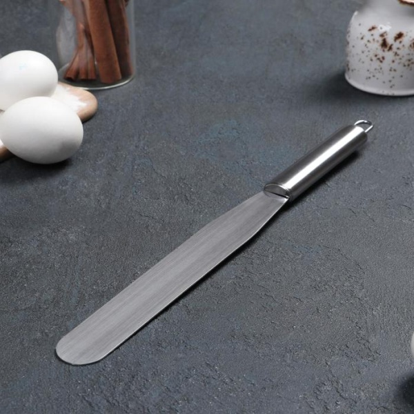 Лопатка-палетка прямая Доляна, 32×3 см