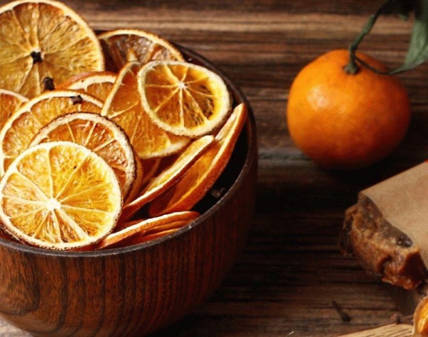 Сушеные кольца апельсина, 20 гр