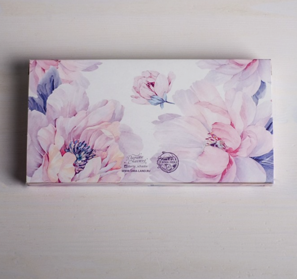 Коробка для шоколада с окном 17,3×8,8×1,5 см «Sweet»