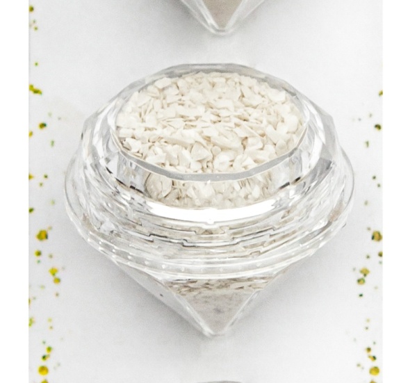 Блестки пищевые «Sweety Kit», Белый, 2 фр