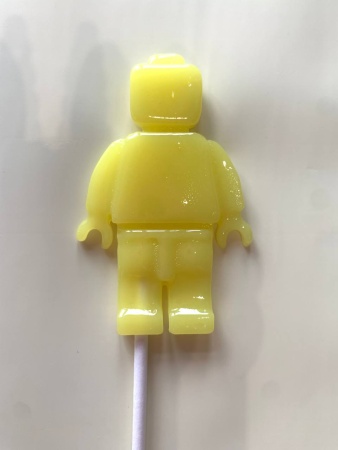 Леденец из изомальта "Лего-человечки", цвет микс, 7 см
