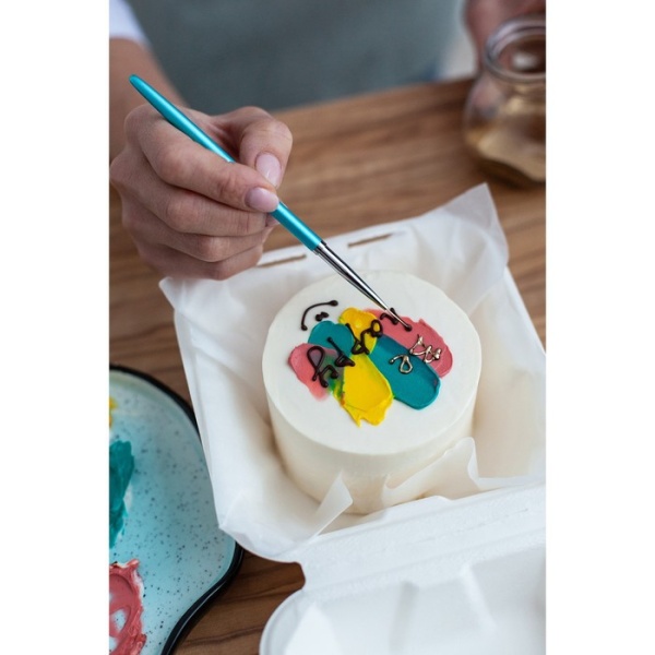 Набор кондитерских кисточек для декорирования, 3 шт