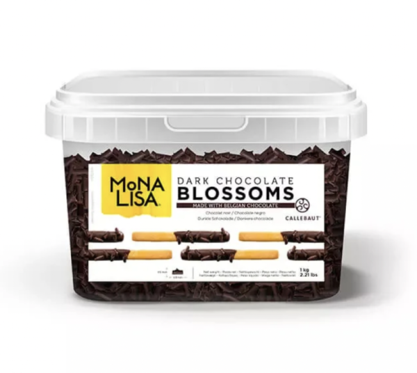 Завитки из темного шоколада Mona Lisa, Callebaut, 50 гр