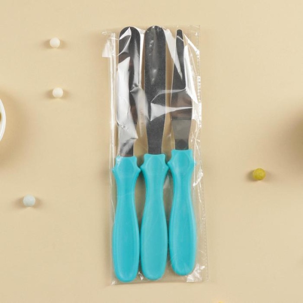 Набор лопаток кондитерских «Ночь», 3 шт