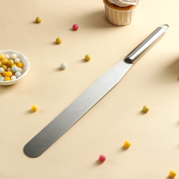 Лопатка-палетка прямая Доляна, 37×3 см