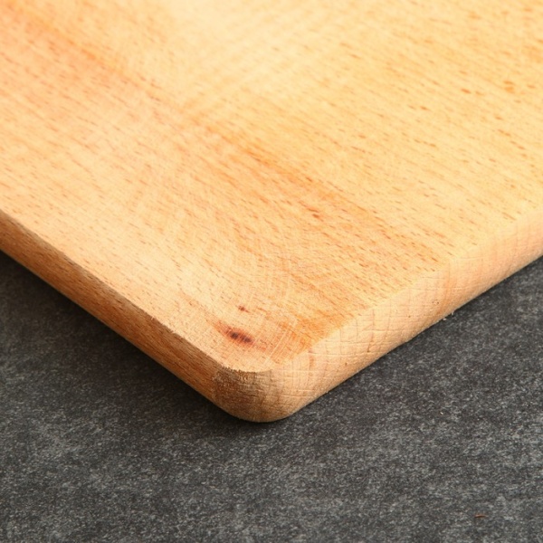 Доска разделочная "Славяночка", 32.5х21.5х1,5 см, цельный массив бука