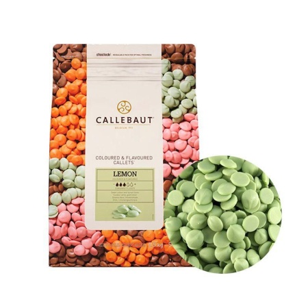 Шоколад Callebaut Lemon со вкусом лимона, 250 гр