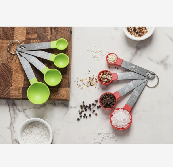 Набор мерных ложек Доляна Pesto, 4 шт: 15 мл, 7,5 мл, 5 мл, 2,5 мл