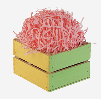 Наполнитель бумажный, розовый неон, 50 г