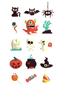 Хэллоуин №4, картинка на сахарной бумаге