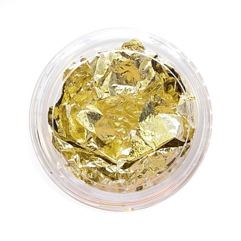 Пищевое золото - 1 лист (баночка)