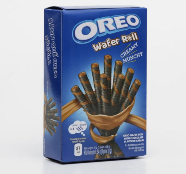 Печенье Oreo Wafer Roll Choco, 54 г