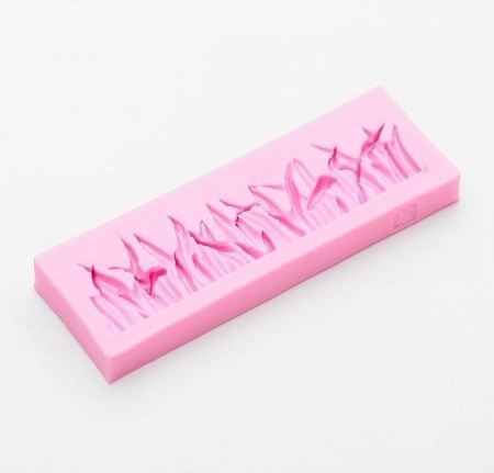 Молд силиконовый «Травка», 12×4 см
