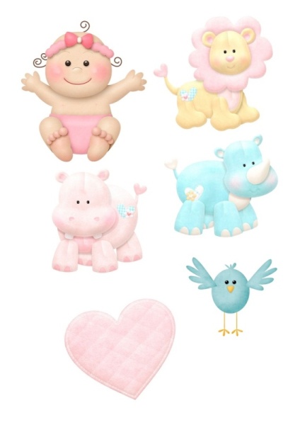 Малышка №1, картинка на сахарной бумаге