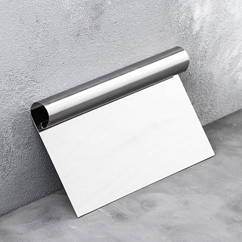 Шпатель кондитерский для выравнивания, металл, 20 см