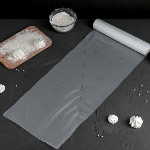 Кондитерский мешок одноразовый, 52×26 см (размер XL), 1 шт