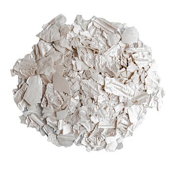 Перламутровые съедобные хлопья Флекс Белый, 50 гр