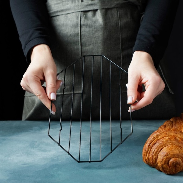 Решётка для глазирования и остывания кондитерских изделий KONFINETTA «Октаэдр», 25×15×1,8 см