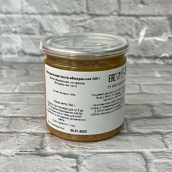 Паста миндальная Орехпродукт, 200 гр