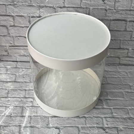 Коробка для торта и шоколадных фигурок ТУБУС НОВЫЙ, 220*220 мм